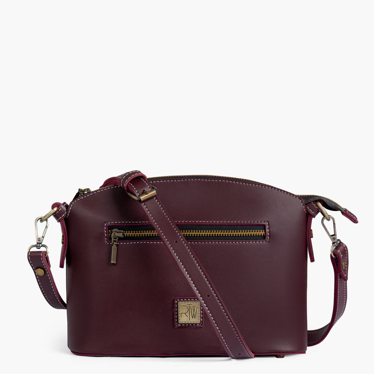 Ziva's Charm crossbody bag – front view (one versatile size)