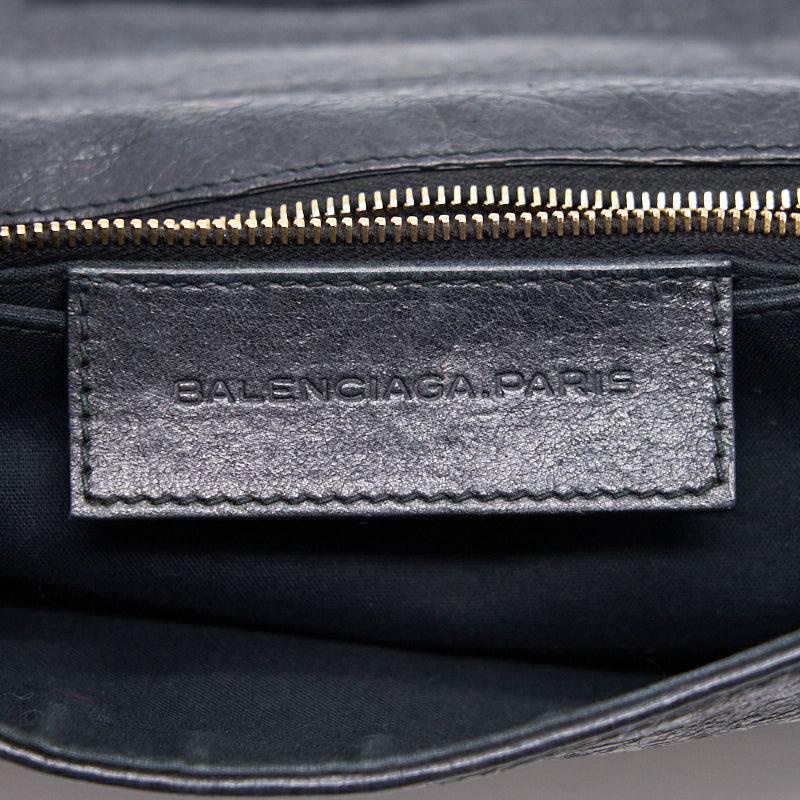 Luxar594 elegant leather Handbag side view