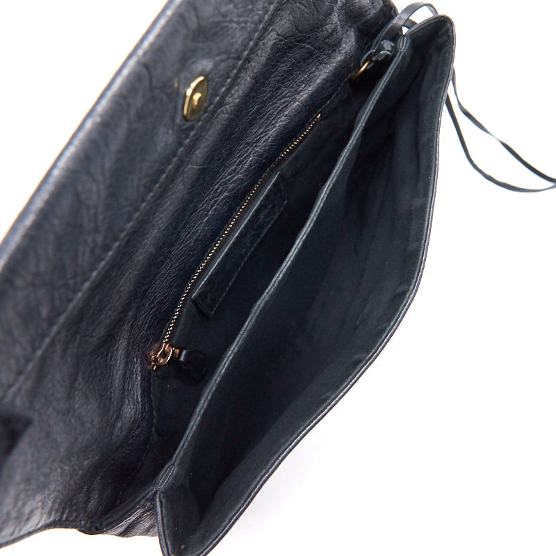 Luxar594 elegant leather Handbag interior detail