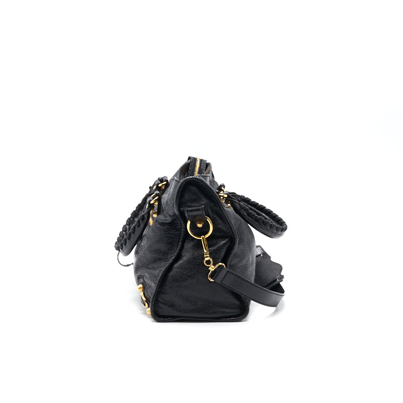 Authentic Balenciaga handbag Black luxury fashion accessory