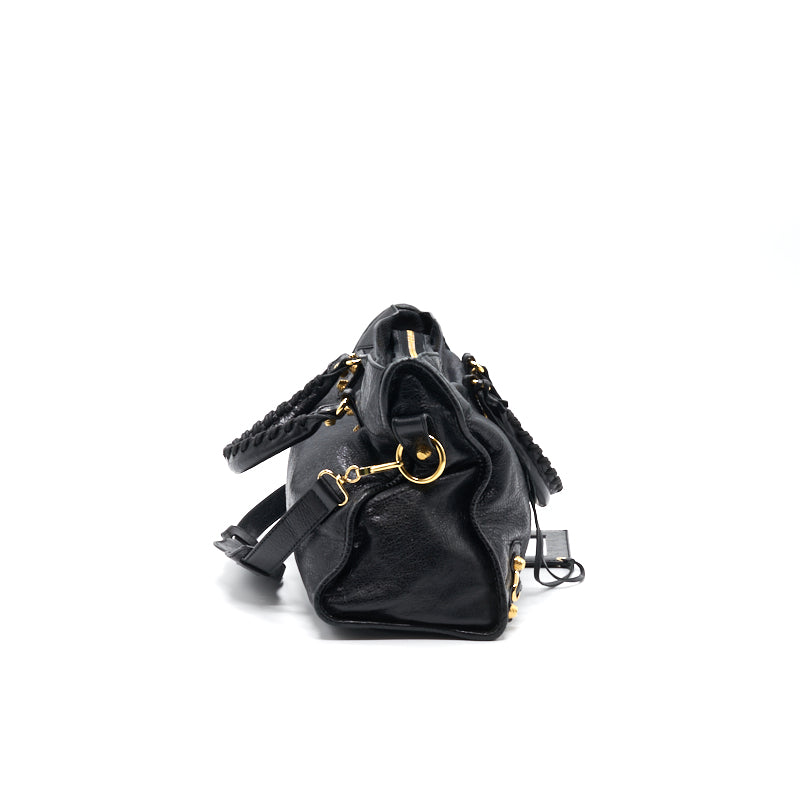 Luxar595 elegant leather Handbag flat lay view