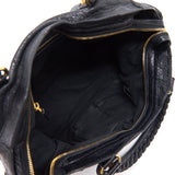 Balenciaga women's handbag Black luxury designer leather