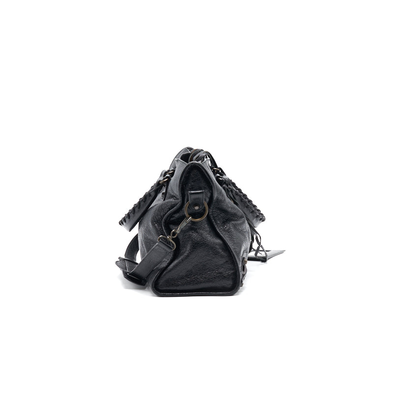 Luxar719 elegant leather Handbag flat lay view