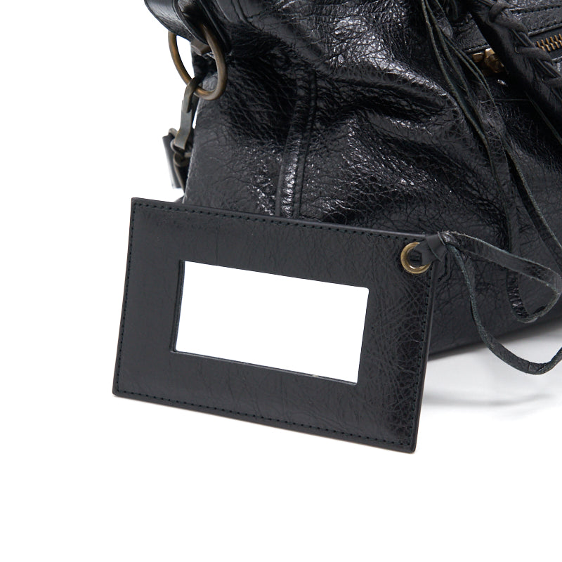 Luxar719 elegant leather Handbag top view