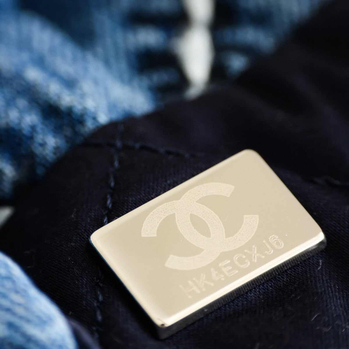 Chanel 22 Mini Handbag detail shot – authentic designer craftsmanship