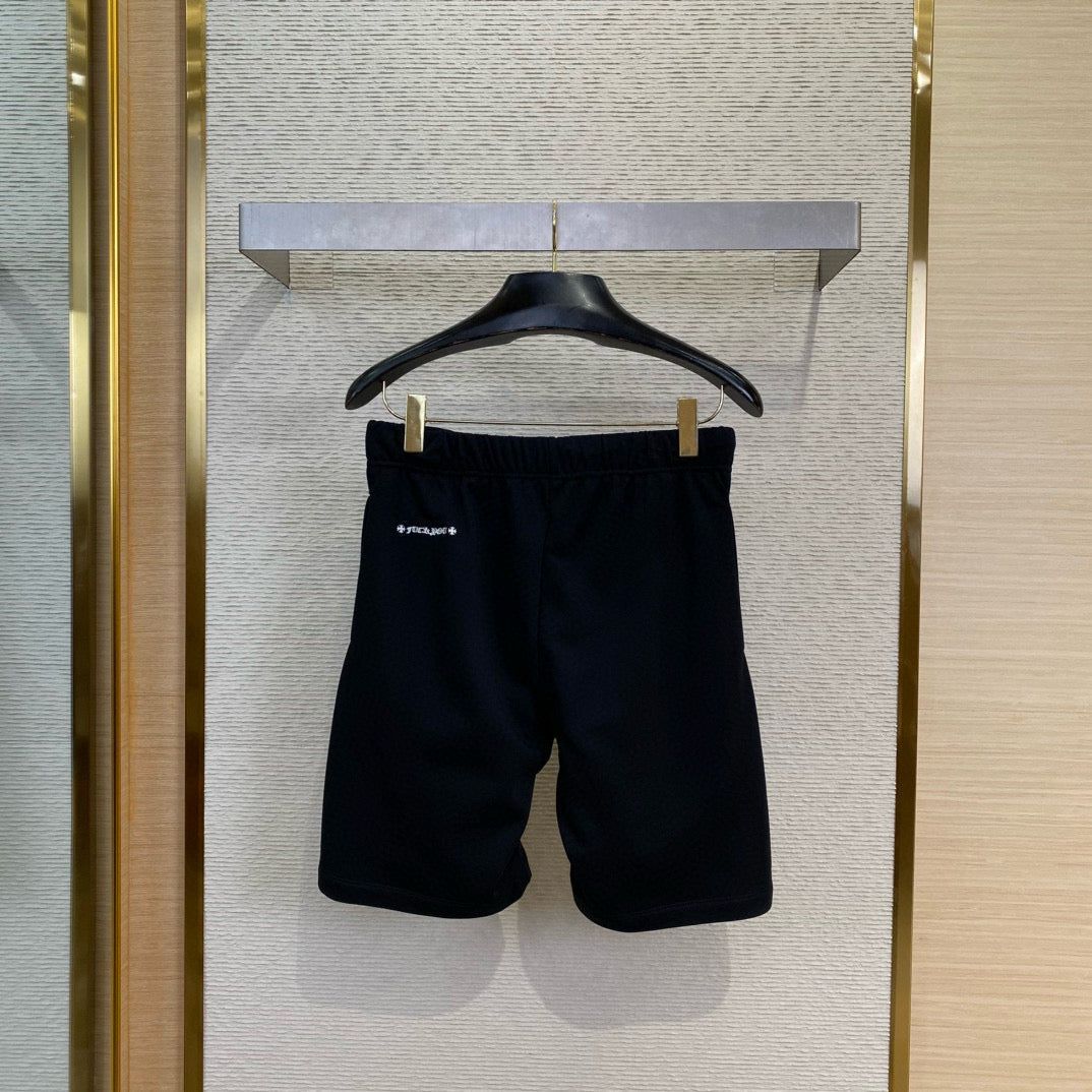 Bellvora Chrome Shorts detail shot – designer craftsmanship and quality
