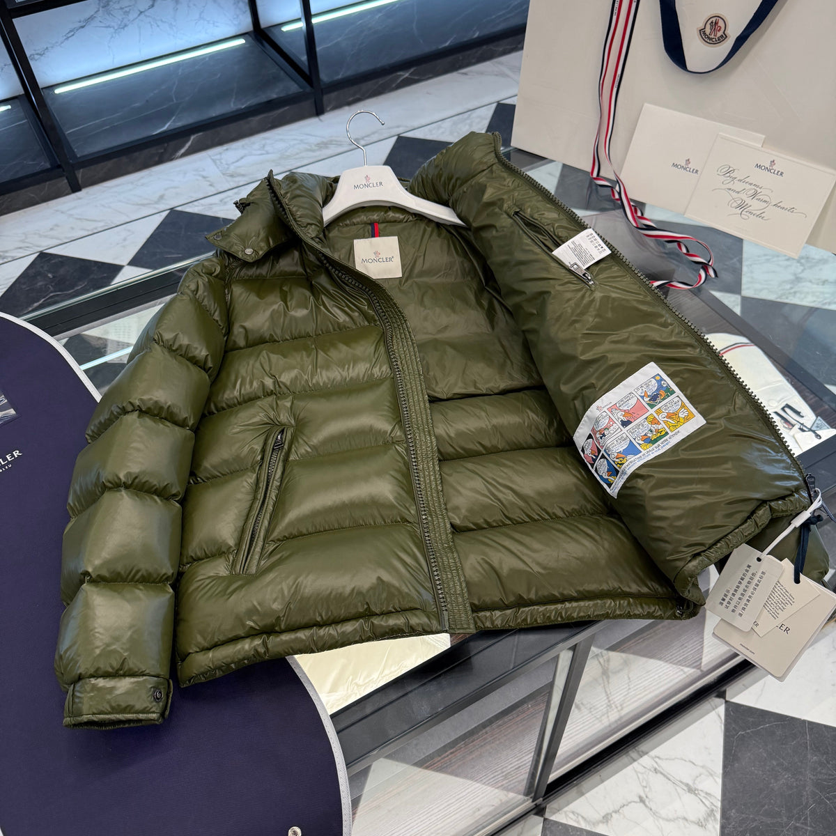 Jackets? Monc Maya Jacket Luxury Designer Outerwear Jacket