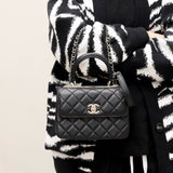 Chanel 24C Mini Trendy Bag detail shot – authentic designer craftsmanship