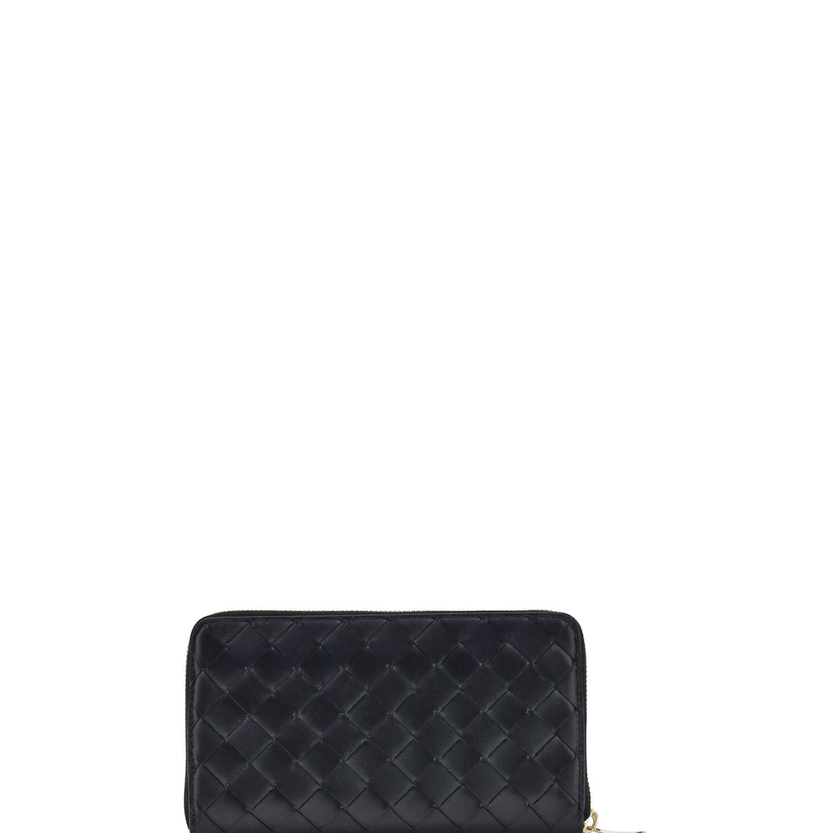 Bottega Veneta Wallets? Bottega Veneta Women Intrecciato Zippered Wallet Elegant Everyday Leather Wallet