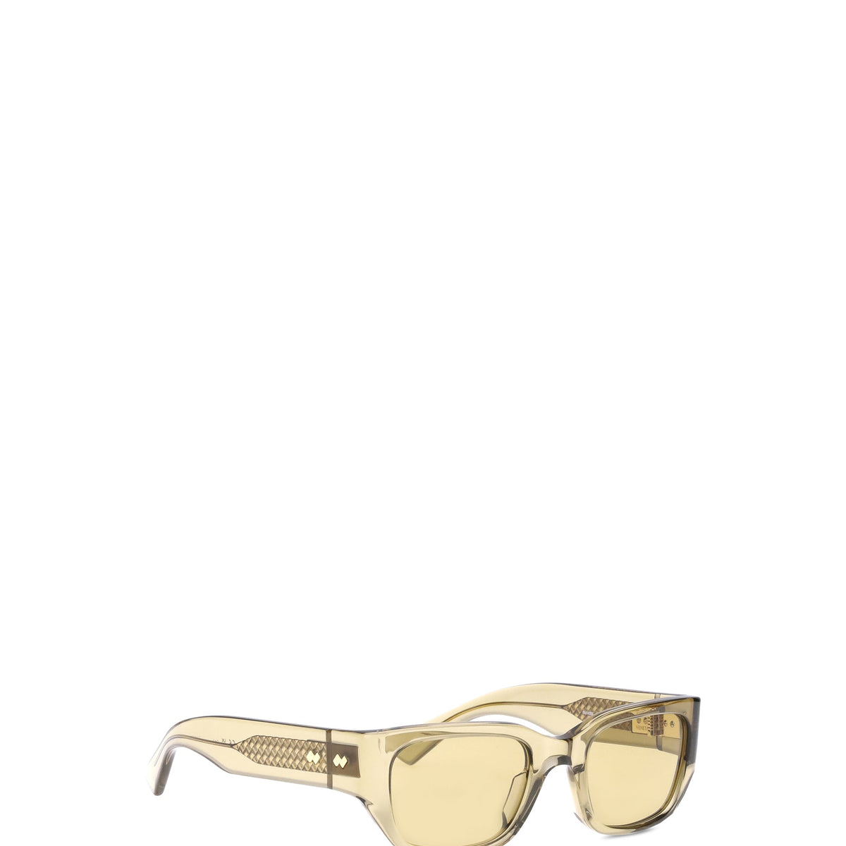 Bottega Veneta premium sunglasses detail and craftsmanship close-up