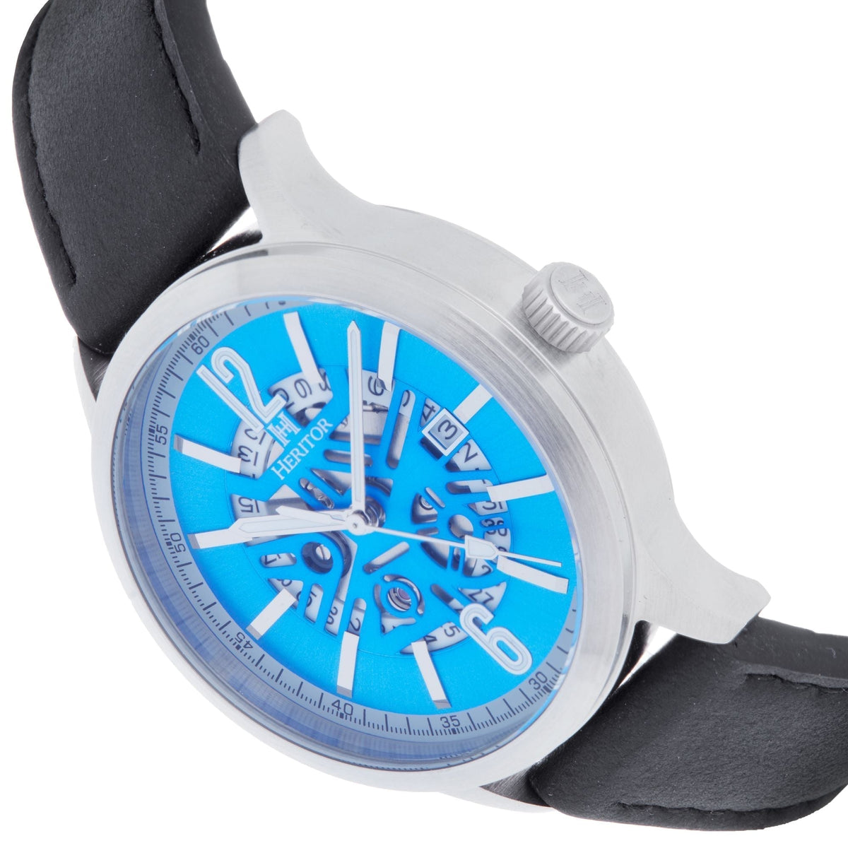 Side view of Heritor Automatic Dayne unisex watch