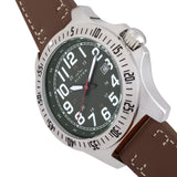 Close-up detail view of Elevon unisex watch