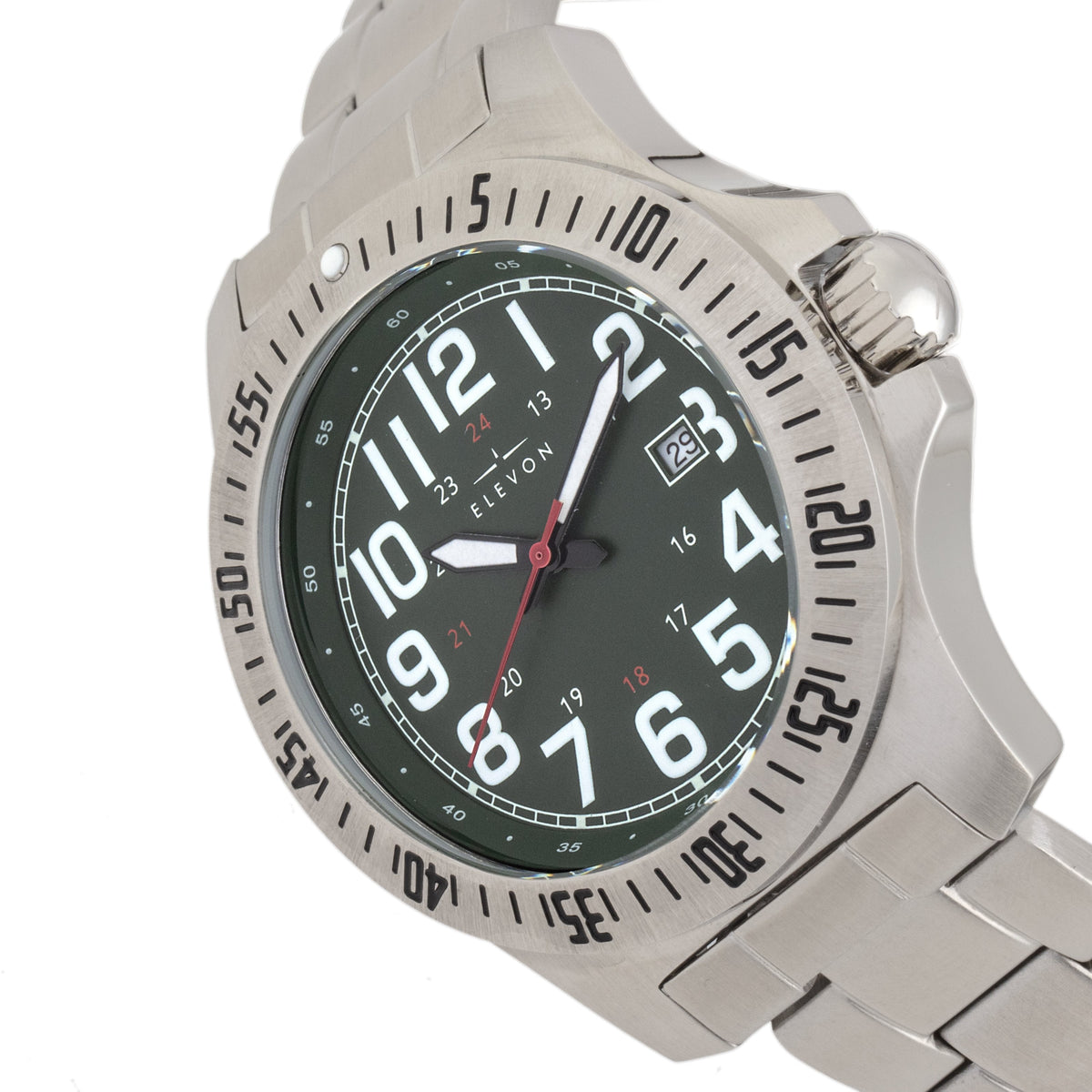 Lifestyle view of Elevon unisex watch