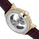 Close-up detail view of Heritor Automatic Xander unisex watch