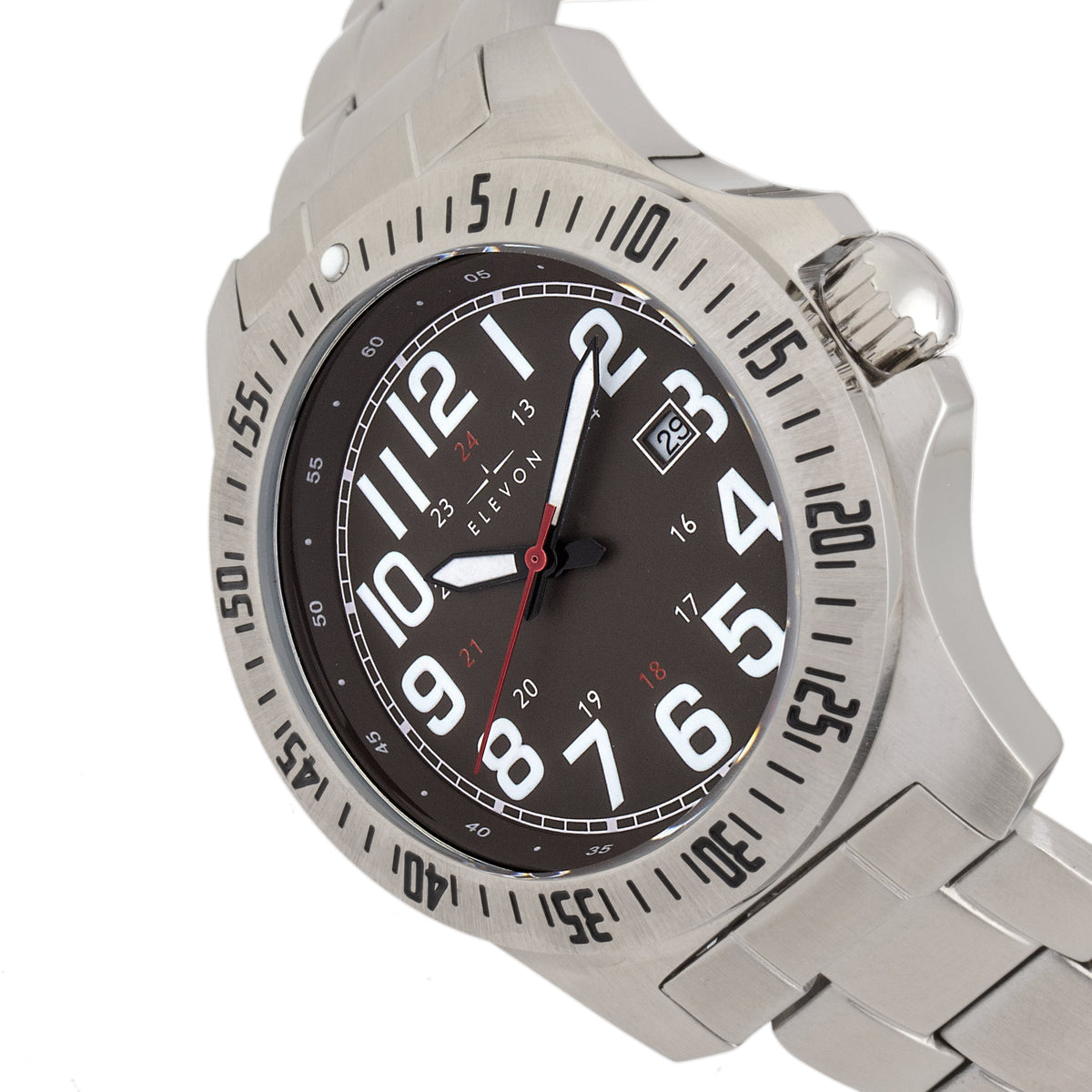 Front view of Elevon unisex watch