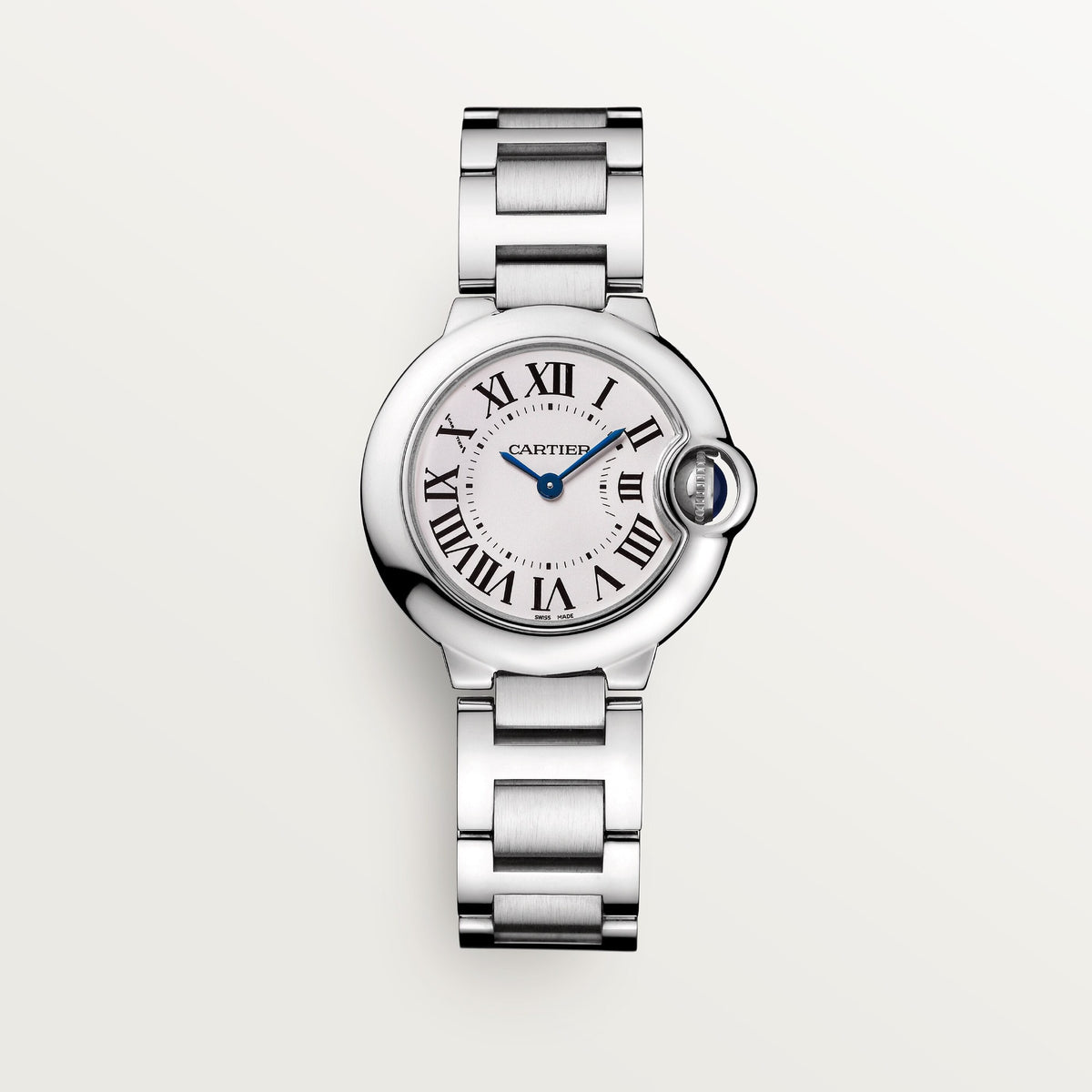 Front view of Cartier unisex watch