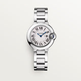 Front view of Cartier unisex watch