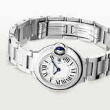 Angled view of Cartier unisex watch