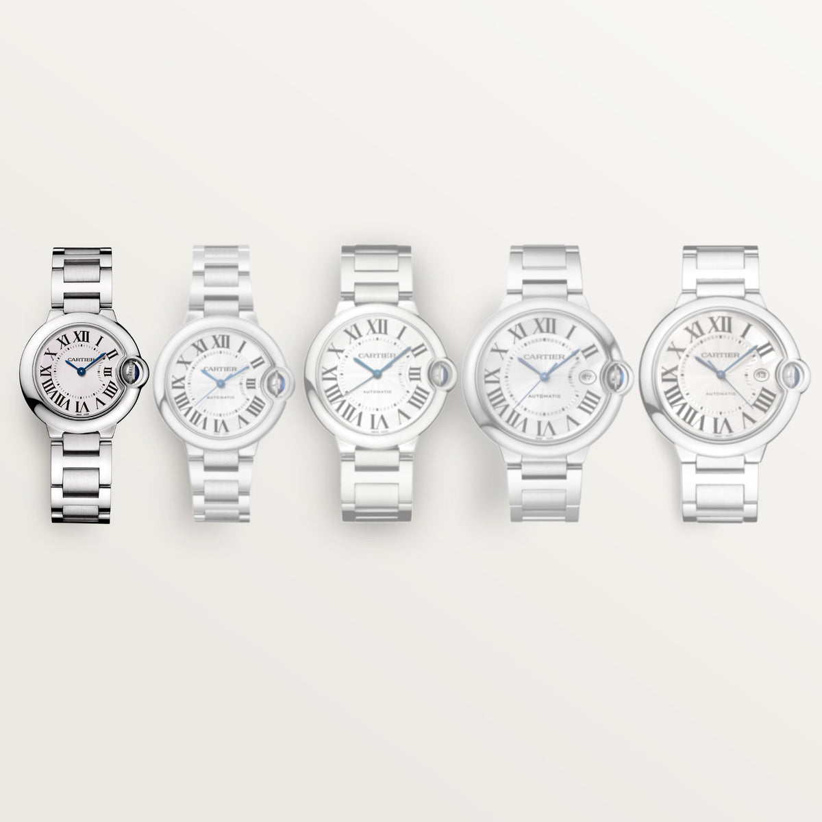 Full view of Cartier unisex watch
