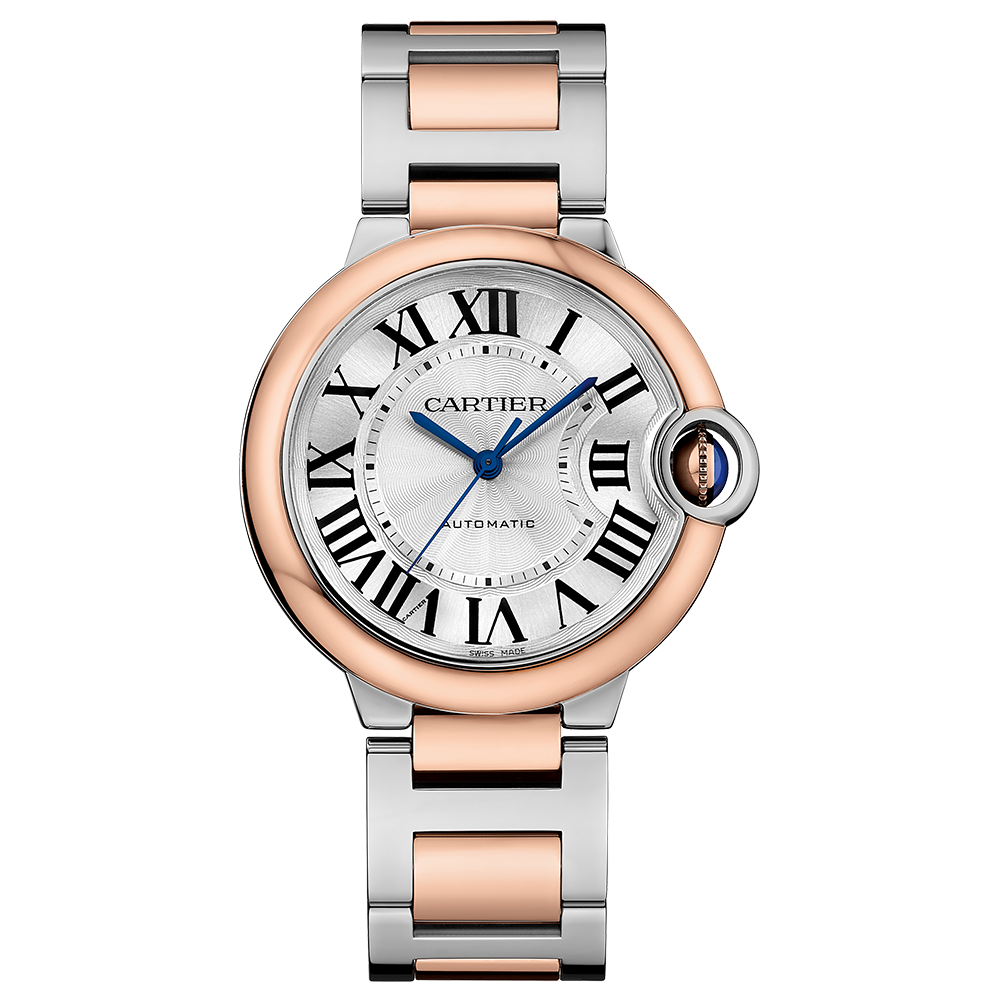 Lifestyle view of Cartier unisex rose gold watch
