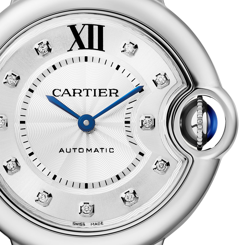Front view of Cartier unisex watch