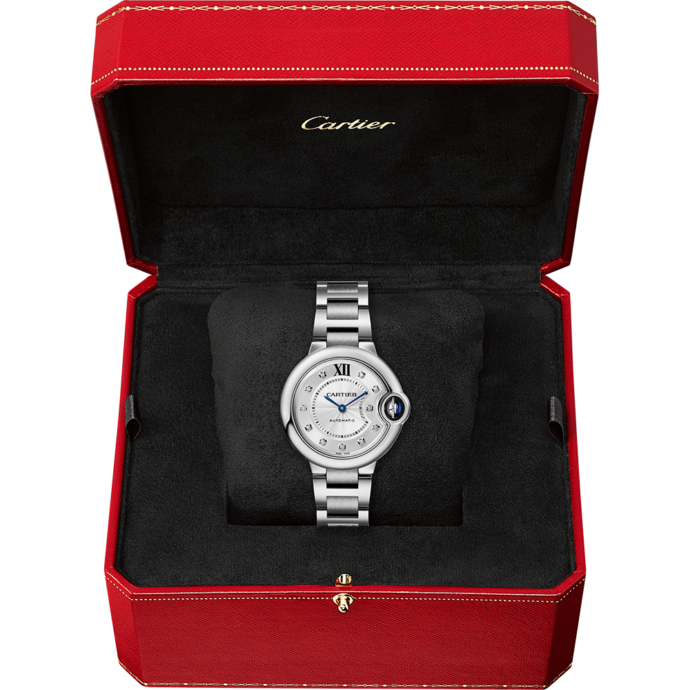 Side view of Cartier unisex watch