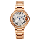 Lifestyle view of Cartier unisex rose gold watch