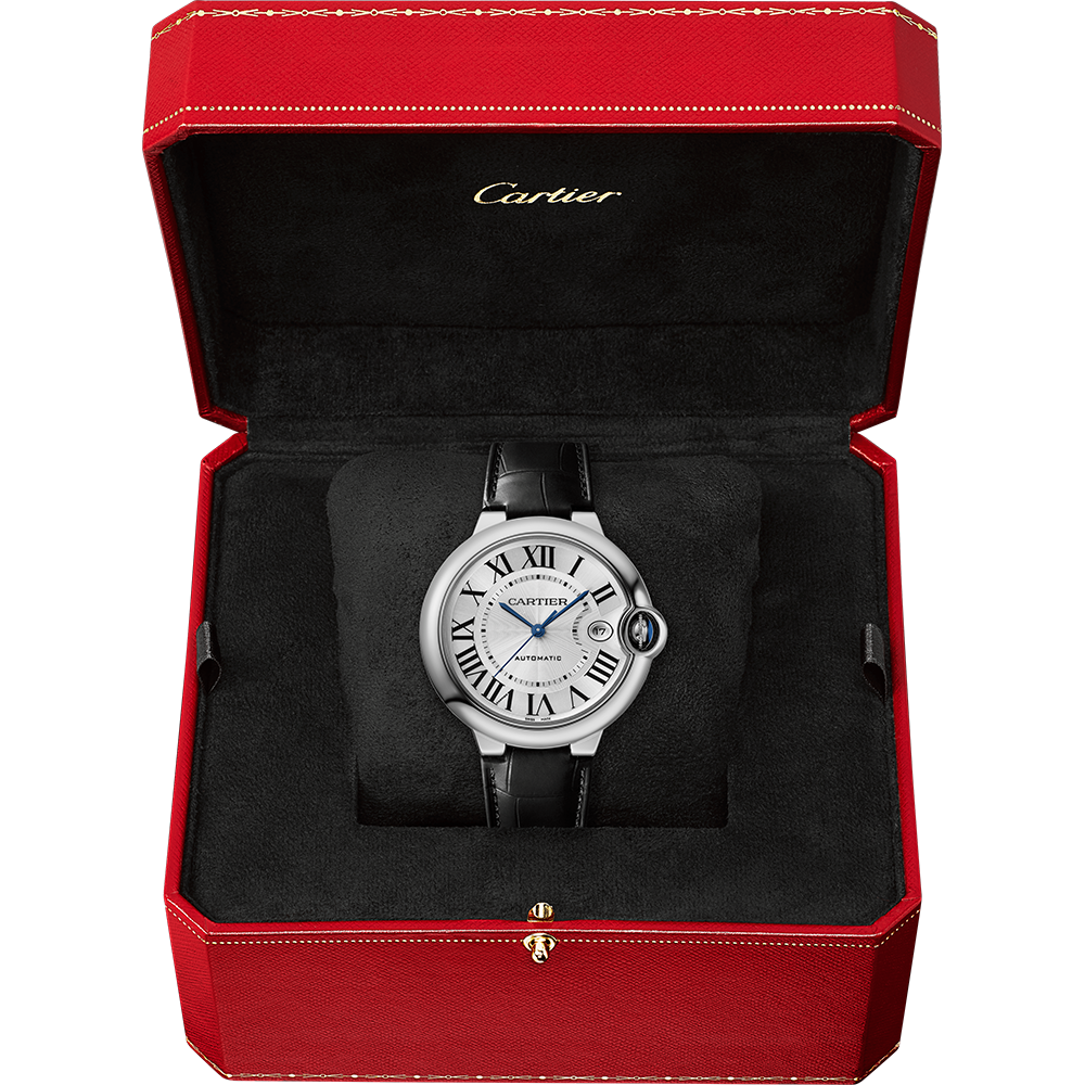 Front view of Cartier unisex watch