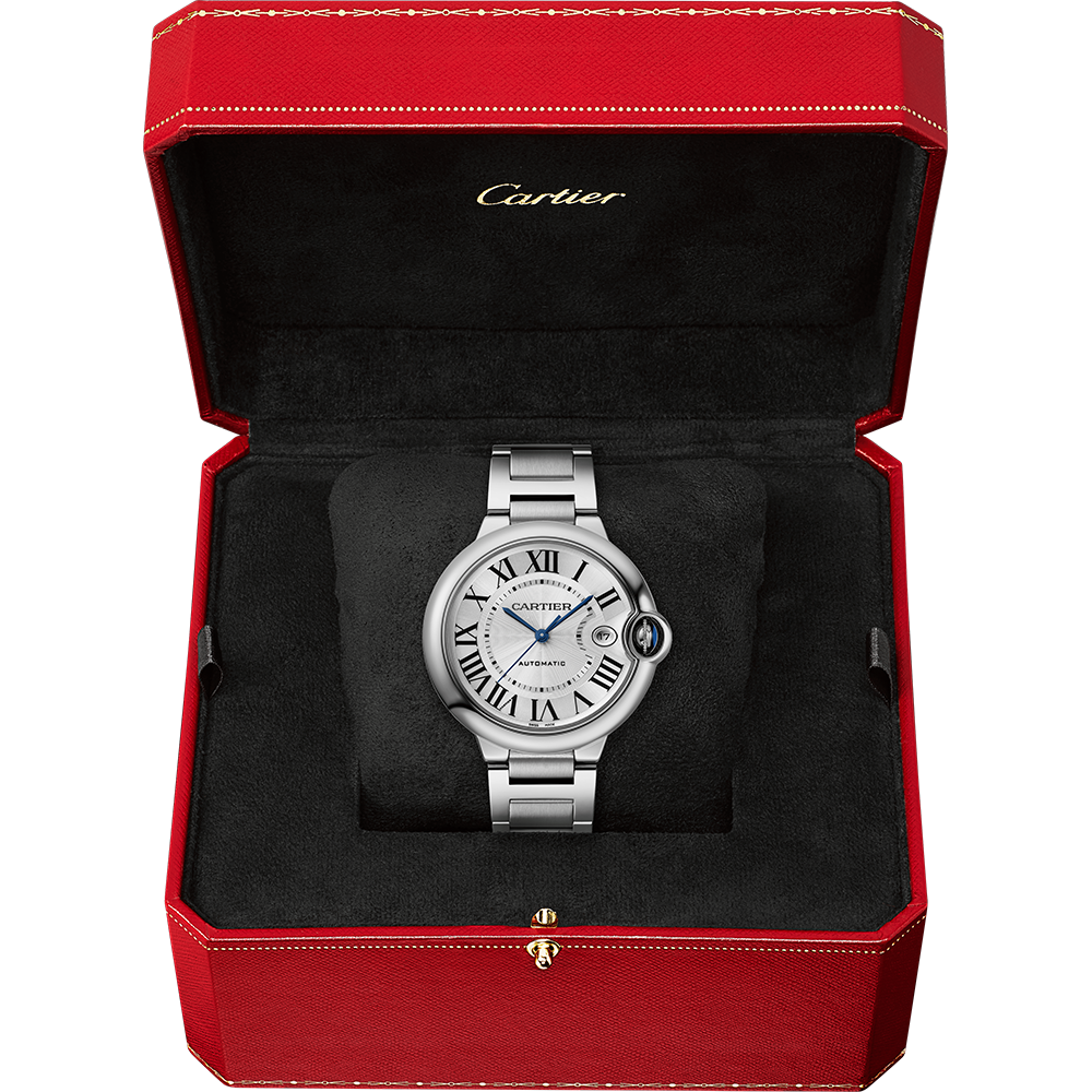 Front view of Cartier unisex watch