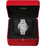 Front view of Cartier unisex watch