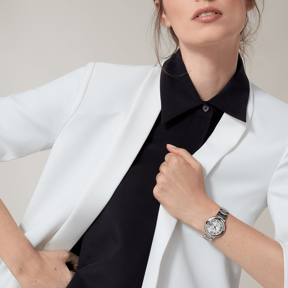 Side view of Cartier unisex watch