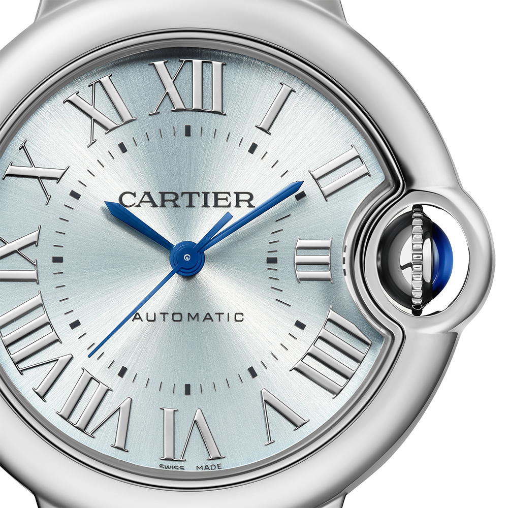 Side view of Cartier unisex watch