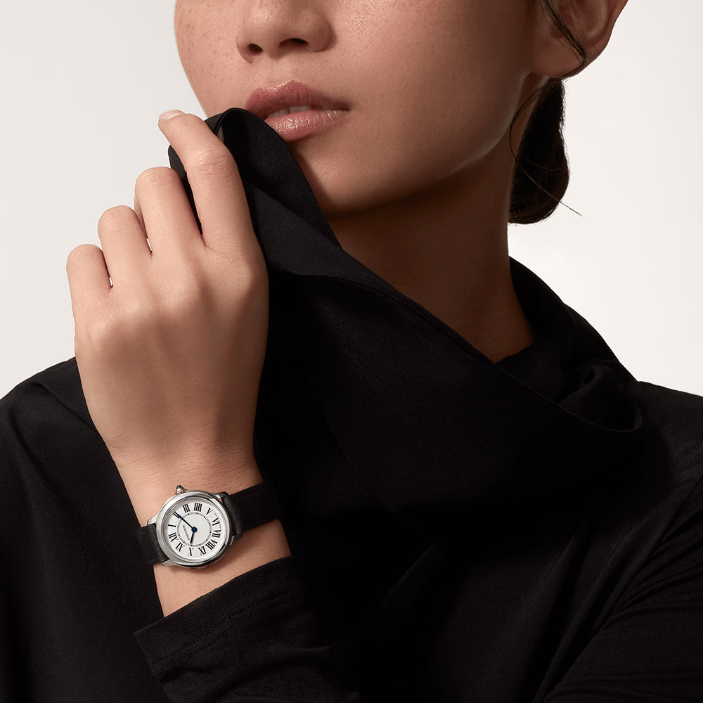 Side view of Ronde Must Steel unisex watch