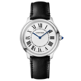 Angled view of Ronde Must Steel unisex watch