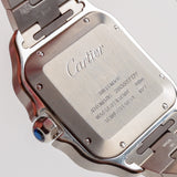Side view of Cartier unisex watch