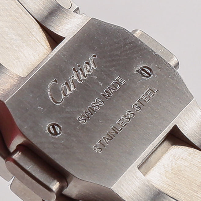 Front view of Cartier unisex watch