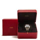 Front view of Cartier unisex watch