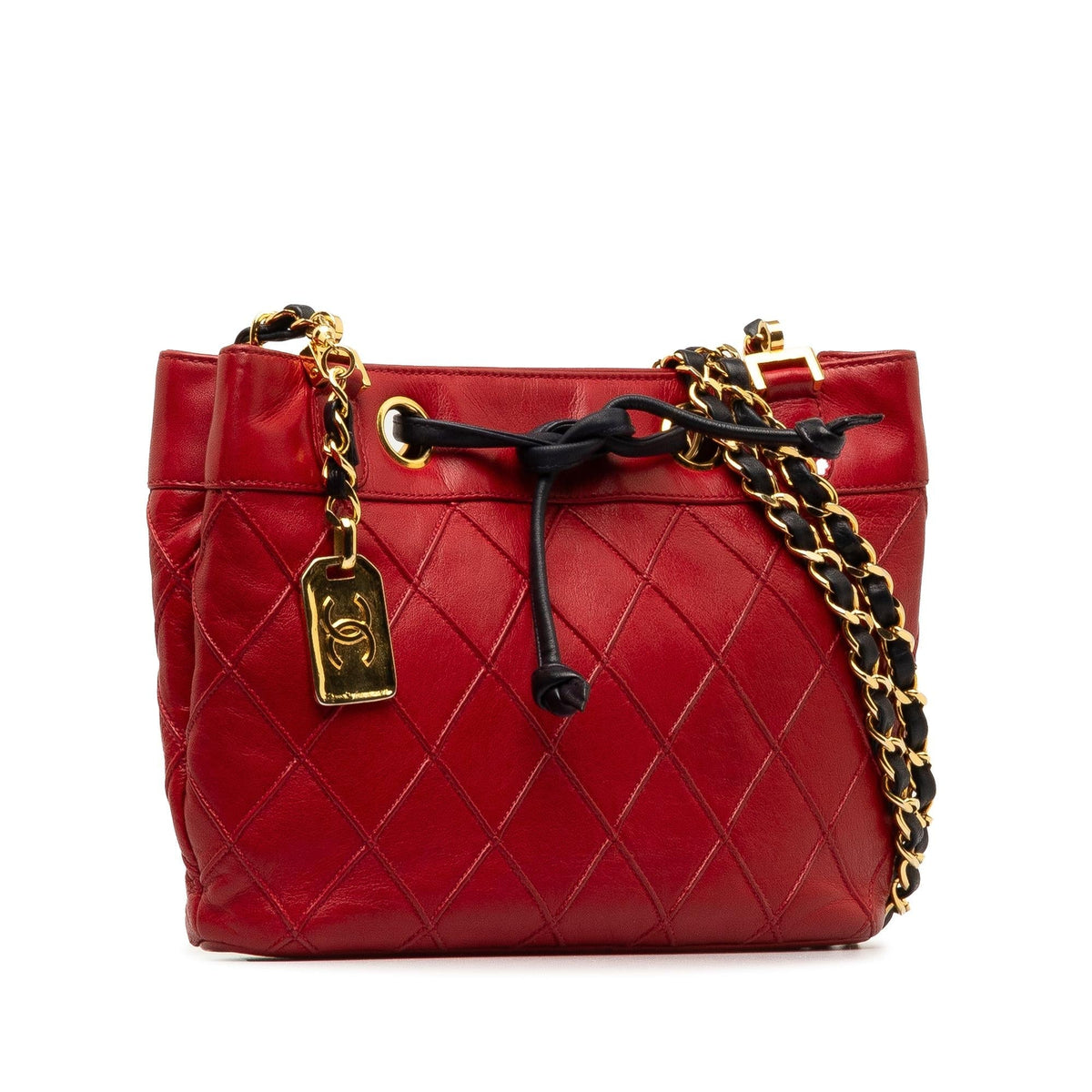 Chanel Bags Chanel Bicolor Lambskin Shoulder Bag (-cHHqc0) Premium Designer Shoulder Bag