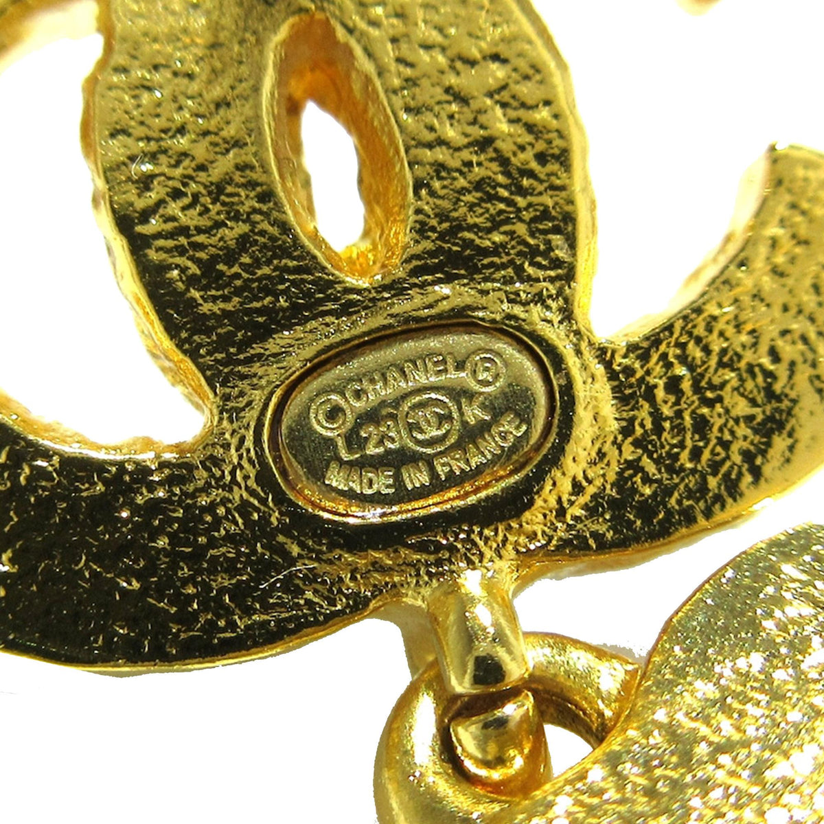 Chanel Jewellery? Chanel Blooming Push Back Earrings (-m7BCn0) Luxury Designer Statement Jewellery