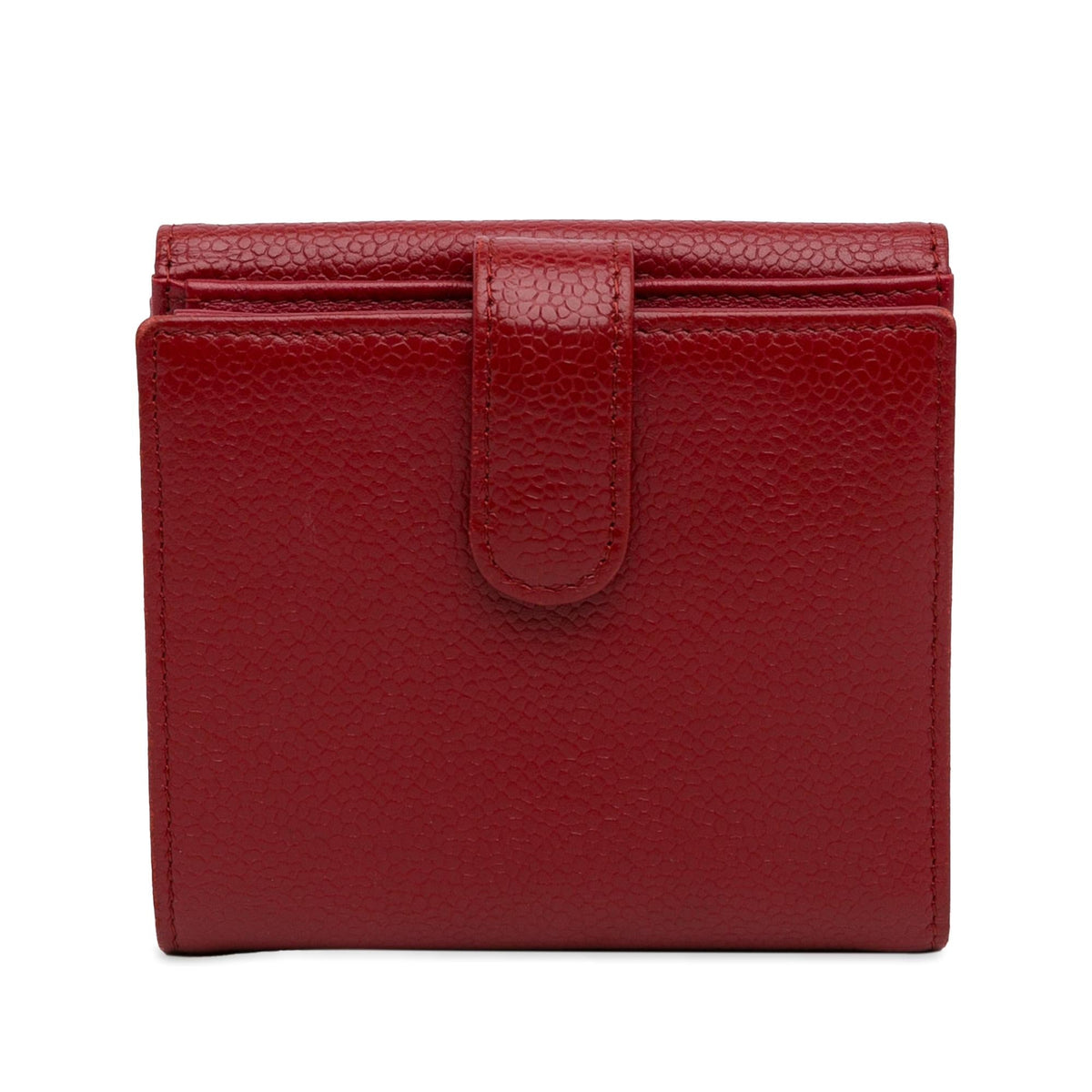 Chanel Wallets? Chanel Caviar Compact Wallet (-BLeqED) Compact Luxury Card Wallet