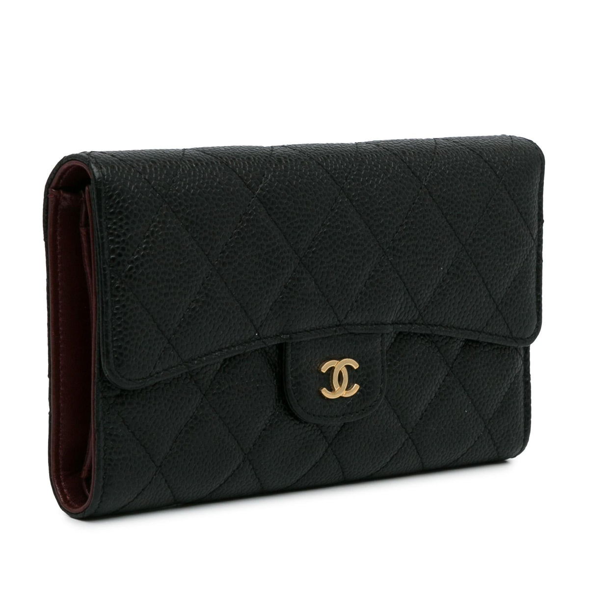 Chanel Wallets? Chanel Caviar Trifold Wallet (-WpP5o2) Compact Luxury Card Wallet