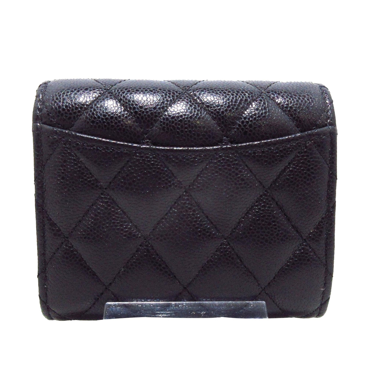 Chanel Wallets? Chanel Caviar Trifold Wallet (-NnCEHv) Premium Leather Designer Wallet