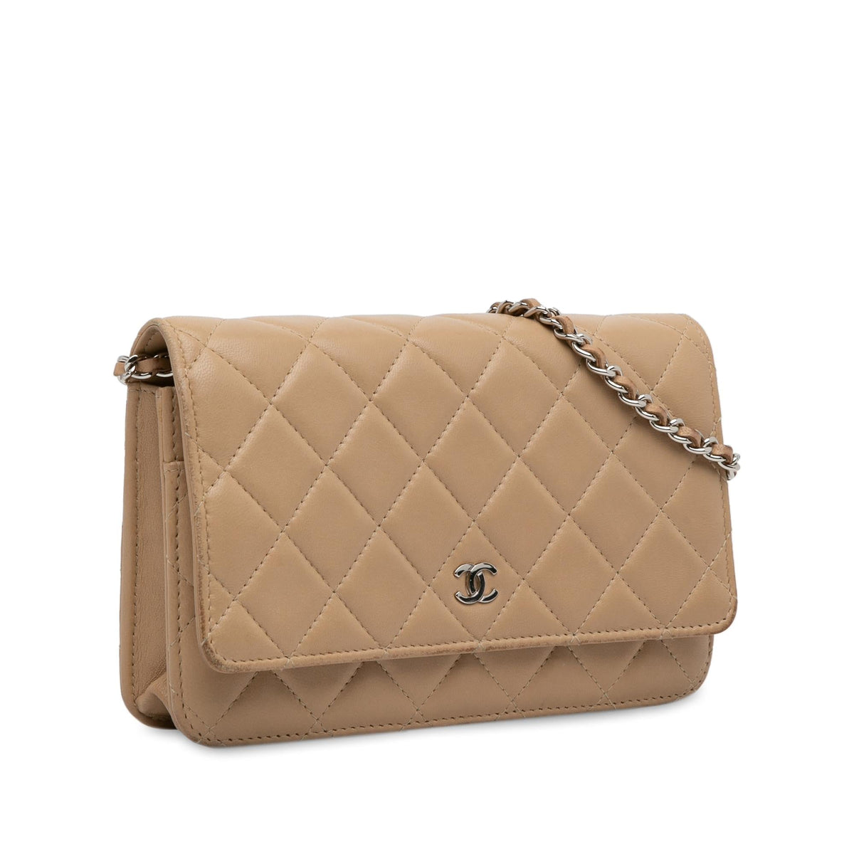 Chanel Wallets? Chanel Classic Lambskin Wallet On Chain (-kH8lRs) Premium Leather Designer Wallet
