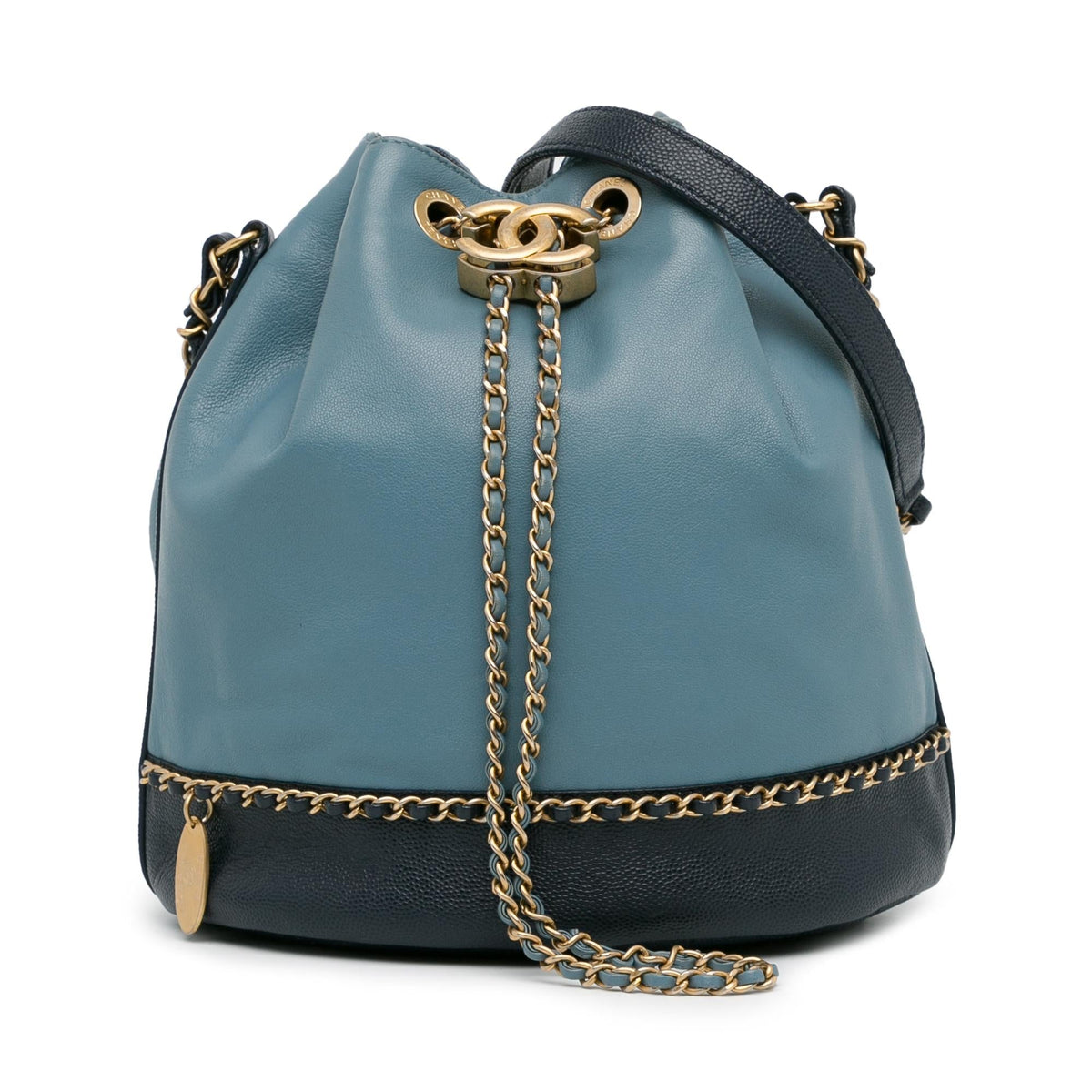 Chanel Bags Chanel Lovely Chains Bucket Bag (-Tg4SlJ) Premium Designer Shoulder Bag