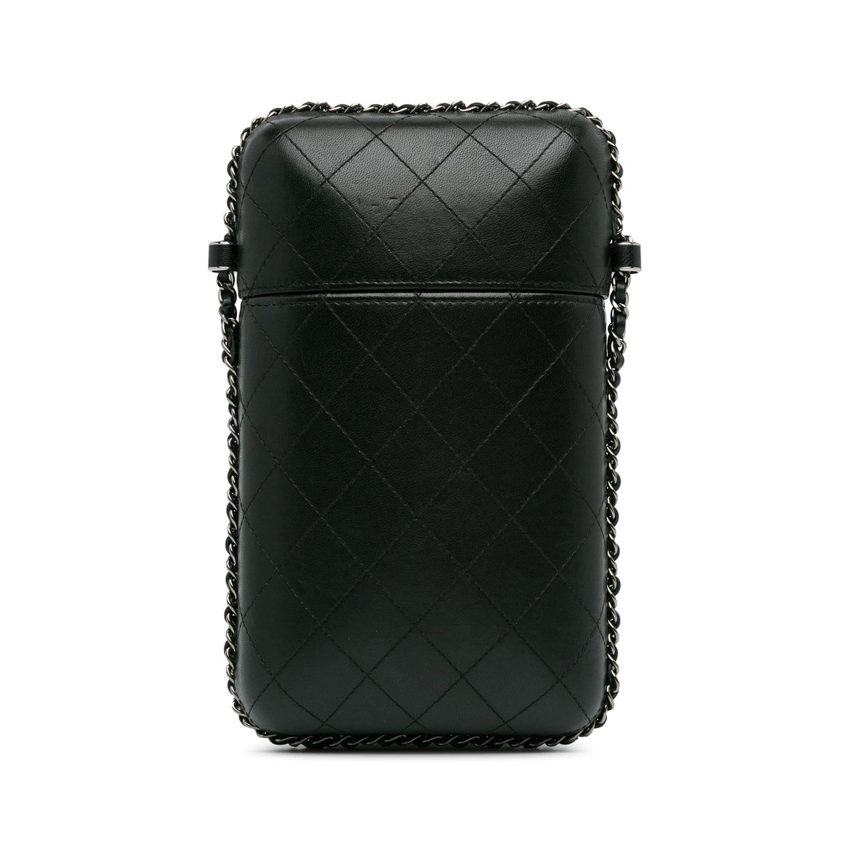 Chanel Bags Chanel Quilted Lambskin Chain Around Phone Holder (-5LOp7V) Premium Designer Shoulder Bag