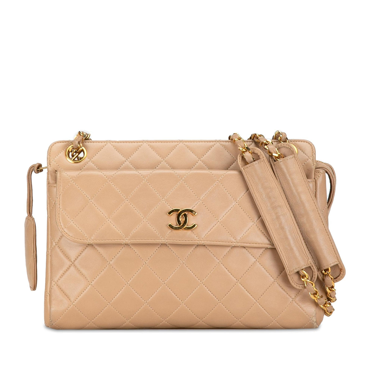 Chanel Bags Chanel Quilted Lambskin Front Pocket Crossbody (-m7G46D) Elegant Everyday Designer Handbag