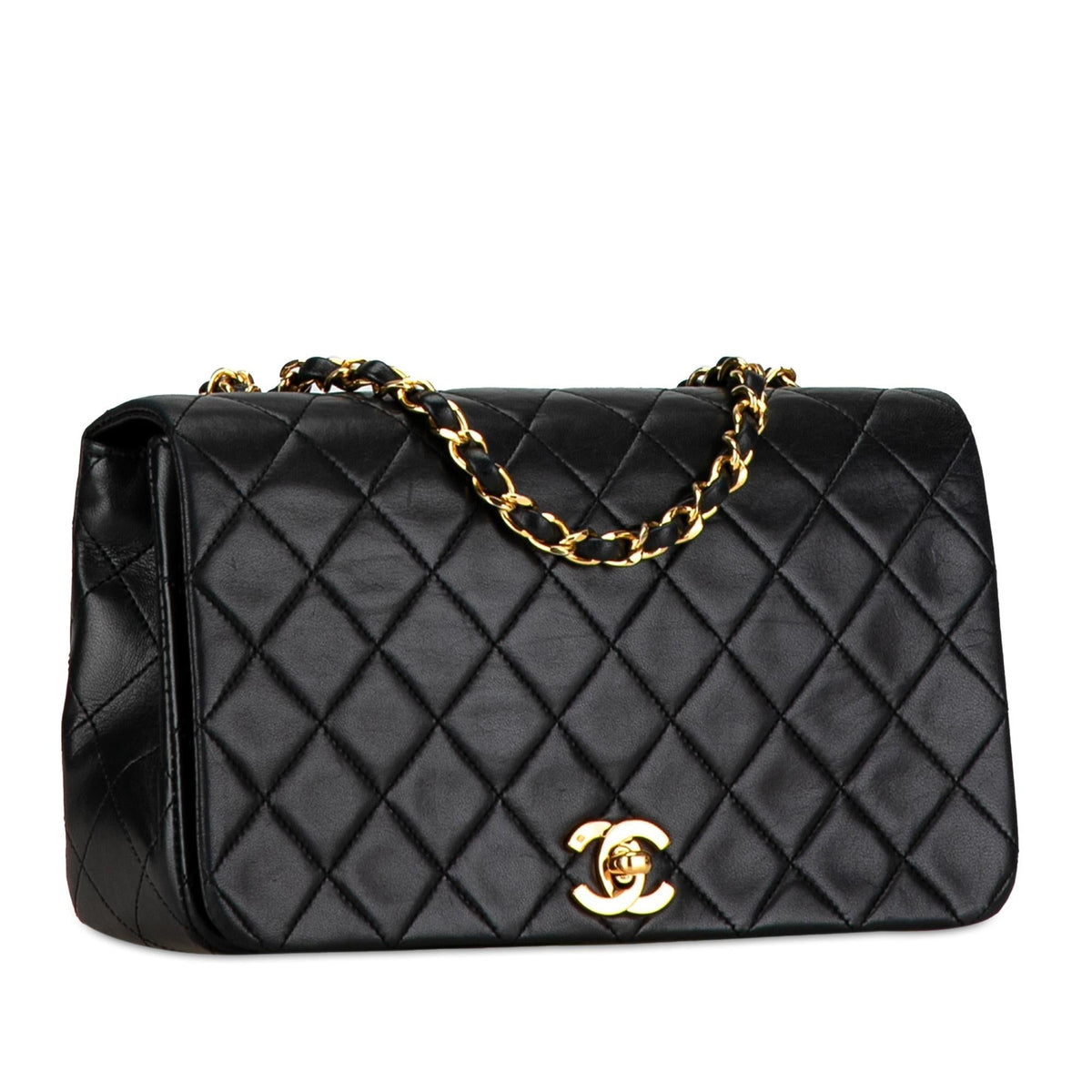 Chanel Bags Chanel Quilted Lambskin Full Flap (-Y9hmIP) Premium Designer Shoulder Bag