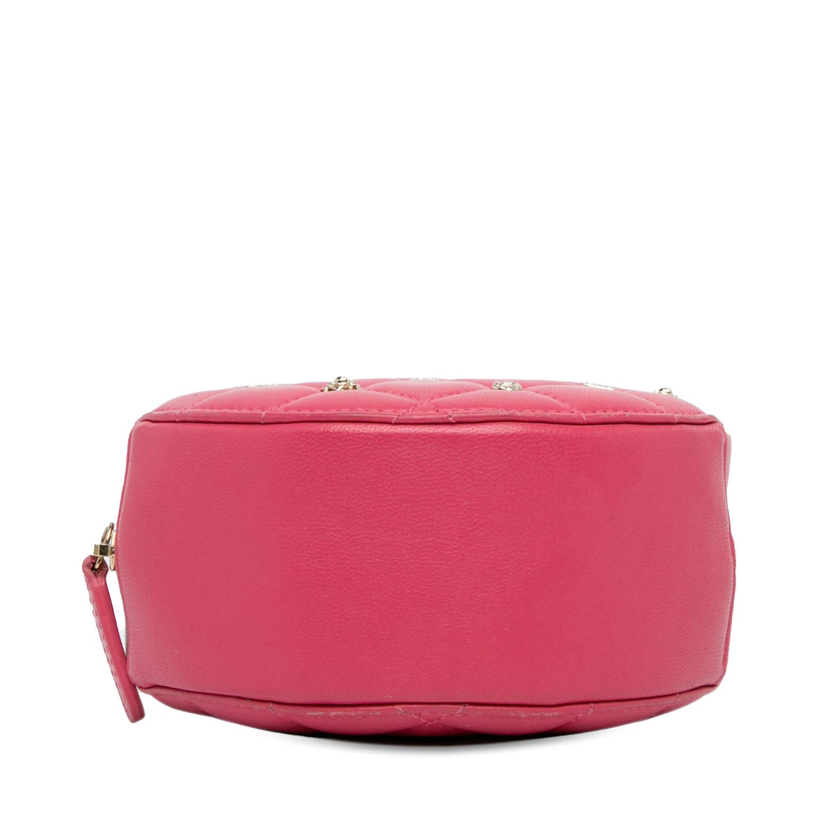 Chanel Bags Chanel Quilted Lambskin Lucky Charms Round Clutch with Chain (-Z9e0hS) Elegant Everyday Designer Handbag