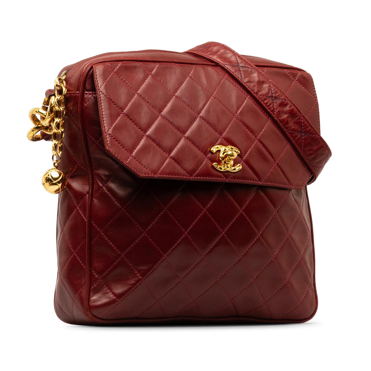 Chanel Bags Chanel Quilted Lambskin Shoulder Bag (-Q3k70Q) Elegant Everyday Designer Handbag