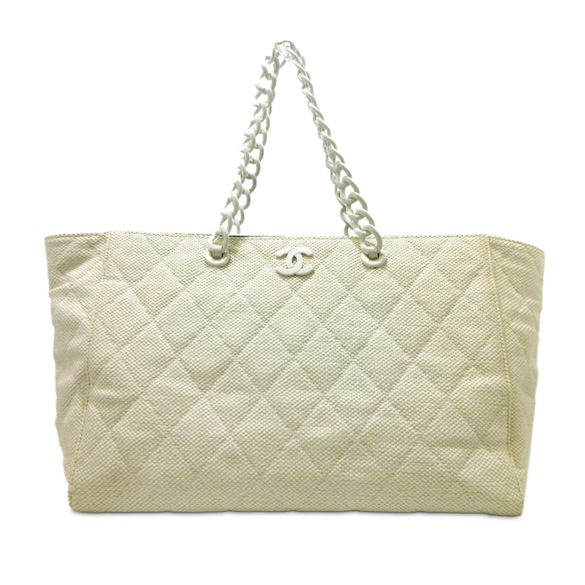 Chanel Bags Chanel Quilted Straw Tote (-mpcTma) Premium Designer Shoulder Bag